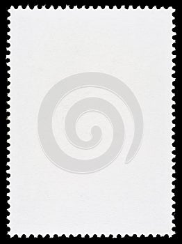 Blank Postage Stamp Template