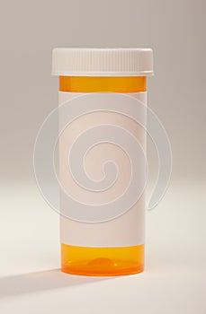 Blank Prescription Bottle