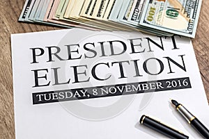 Blank president election