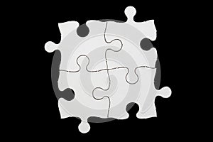 Blank Puzzle concept