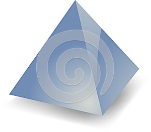 Blank pyramid
