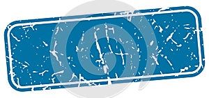 blank rectangular sign. blank stamp