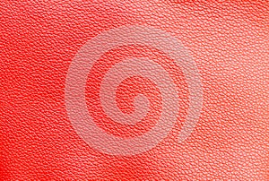 Blank red leather texture background