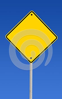 Blank Road Sign (with Path)