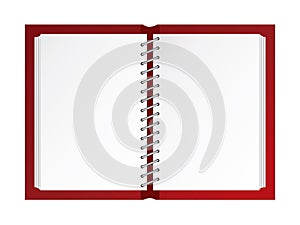 Blank scrapbook