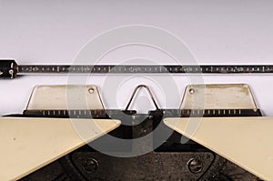 Blank Sheet Typewriter