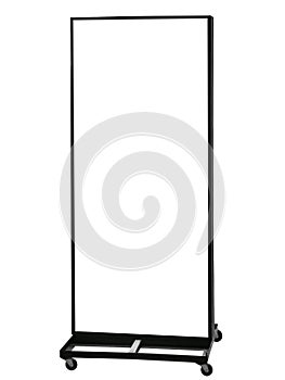 Blank Signboard stand template for Shop retails