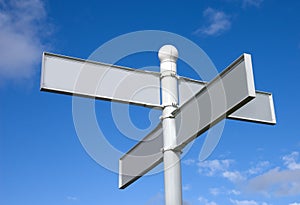 Blank Signpost