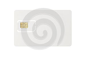 Blank SIM card