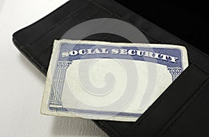 Blank Social Security Card
