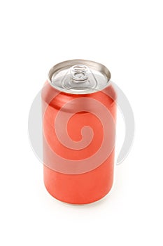 Blank soda can
