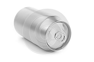 Blank soda can