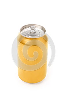 Blank soda can