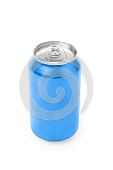 Blank soda can