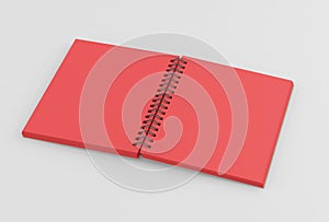 Blank spiral notepad