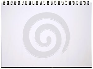 Blank Spiral Notepad photo