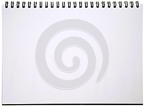 Blank Spiral Notepad