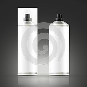 Blank spray can