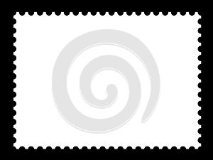 A blank stamp templates