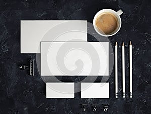 Blank stationery set