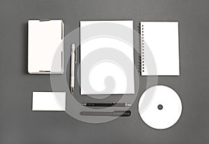 Blank stationery set