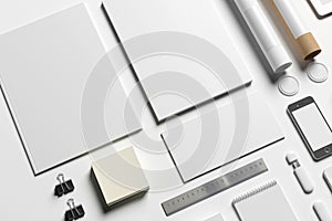 Blank stationery to replace your design