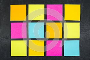 Blank Sticky Notes