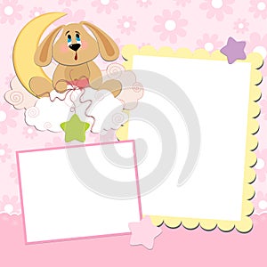 Blank template for greetings card