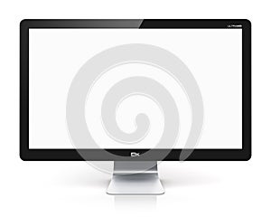 Blank TV or computer monitor