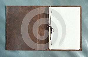 Blank vintage book page