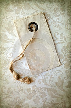 Blank Vintage Tag