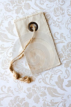 Blank Vintage Tag