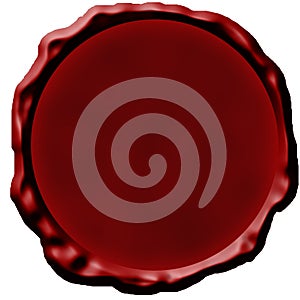 Blank wax seal