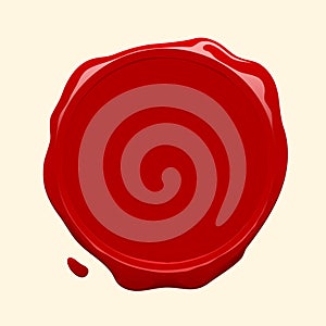 Blank wax seal