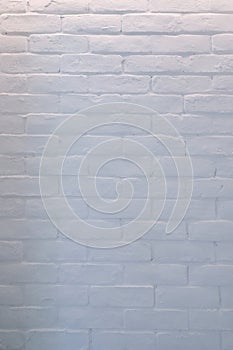 blank white brick wall texture background, interior design