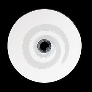 Blank white disk