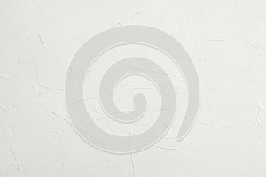 Blank white grunge cement wall texture background