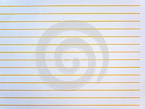 blank white lined paper texture background