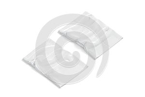 blank white neck gaiter mockup, front and back, side view