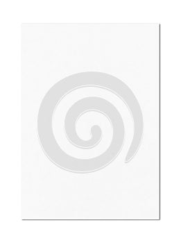 Blank White A4 paper sheet mockup template