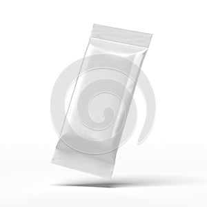 Blank white product packaging