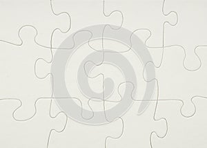 Blank White Puzzle