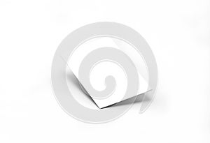 Blank white rectangle for phone display app web design mockup, clipping path, 3d rendering. Site interface mock up