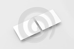 Blank white rectangles computer web-site design mockup