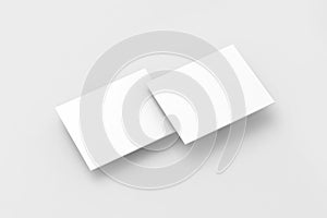 Blank white rectangles pc display web-site design mockup,