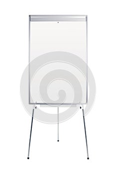 Blank whiteboard stand