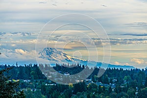 Mount Rainier Cloud Cover 2