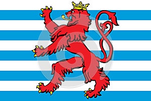 blason luxembourg flag