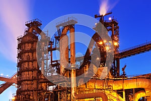 Blast furnace equipment photo