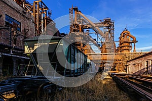 Blast furnace equipment of the metallurgical plant